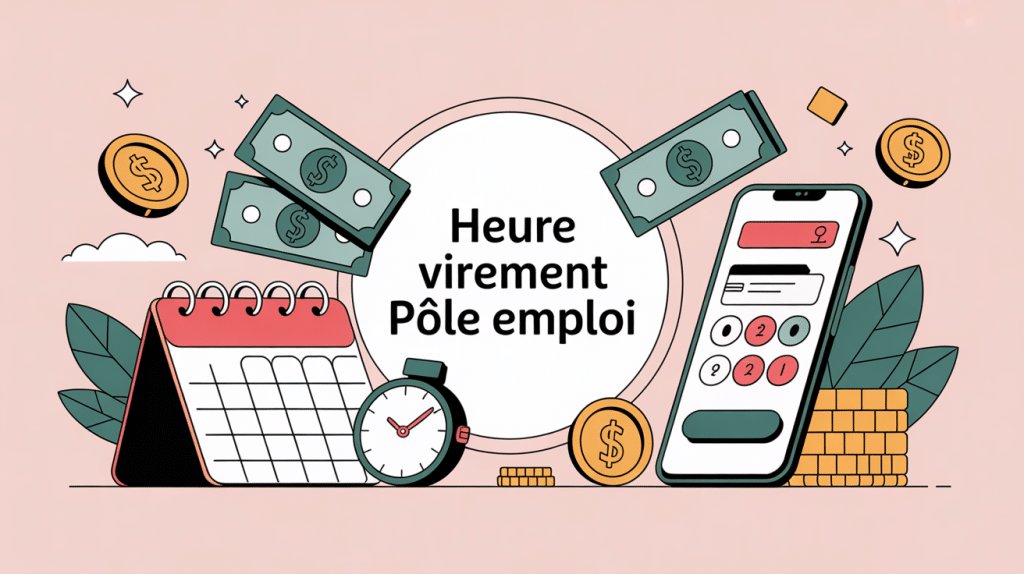 à quelle heure arrive le virement pôle emploi sur le compte