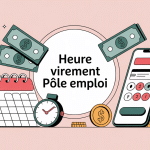 à quelle heure arrive le virement pôle emploi sur le compte