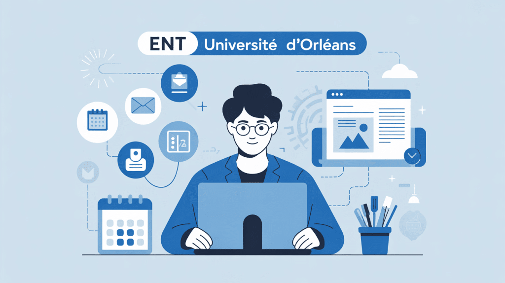 illustration accès ent univ orleans