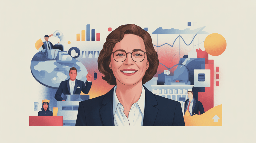 portrait anne sophie alsif illustrant son influence economique