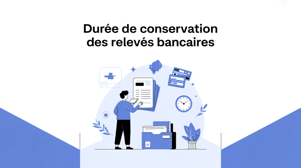 combien de temps doit on garder les relevés de banque illustration sécurisée