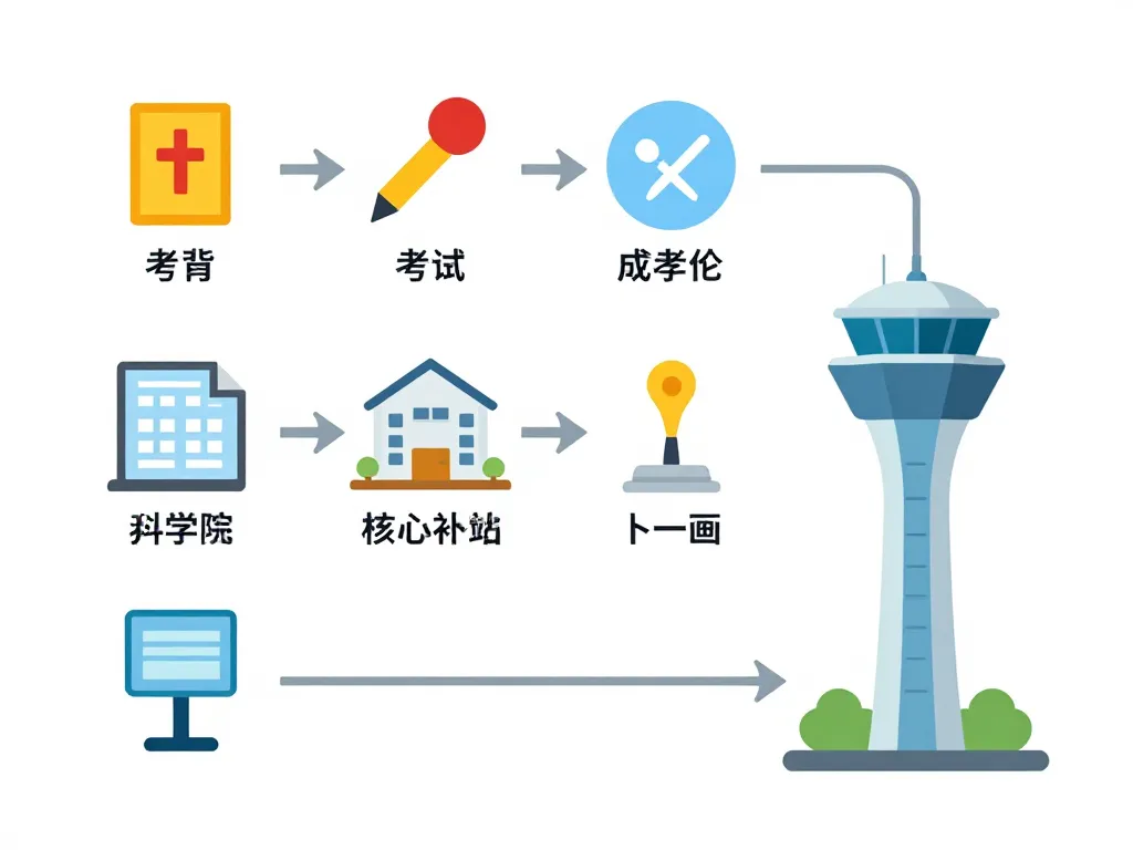 comment devenir controleur aerien schema des etapes