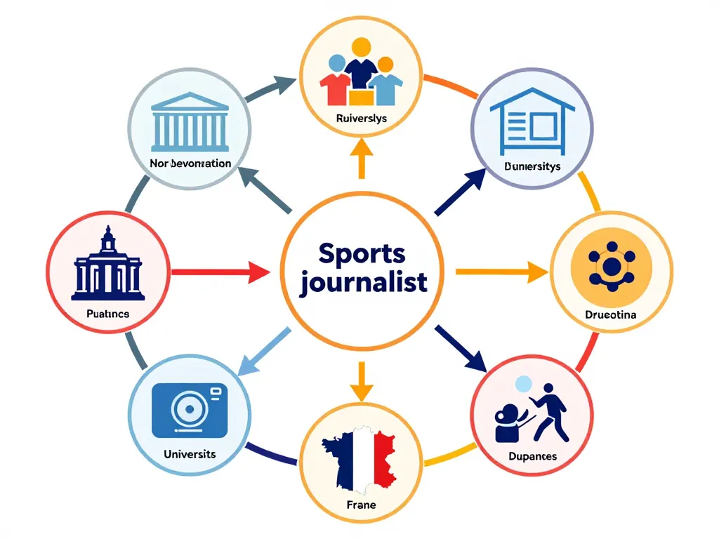 comment devenir journaliste sportif schéma parcours études journalisme sportif