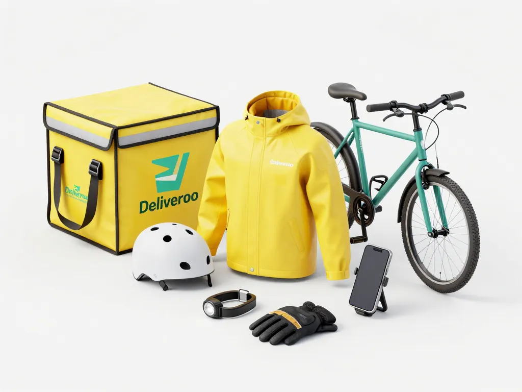comment devenir livreur deliveroo équipement livreur sac casque vélo smartphone