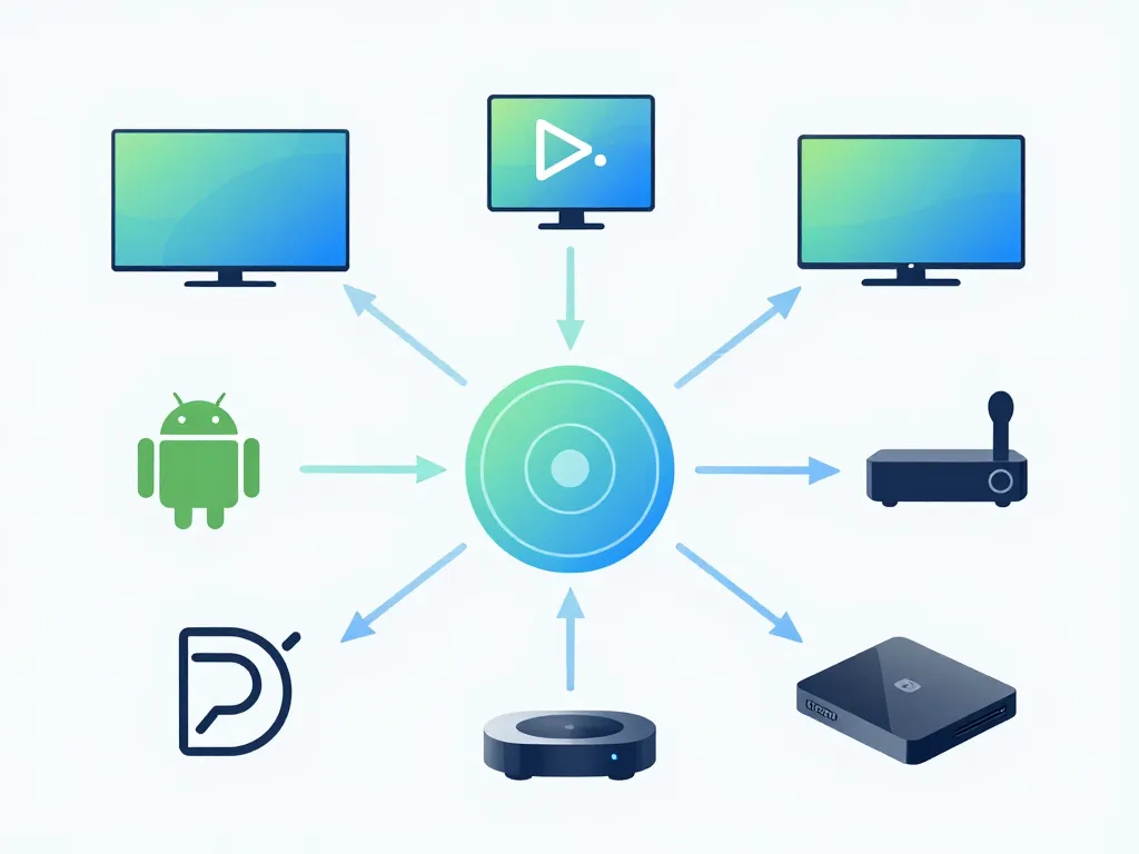 Comment installer Atlas Pro sur la TV, schéma types de téléviseurs