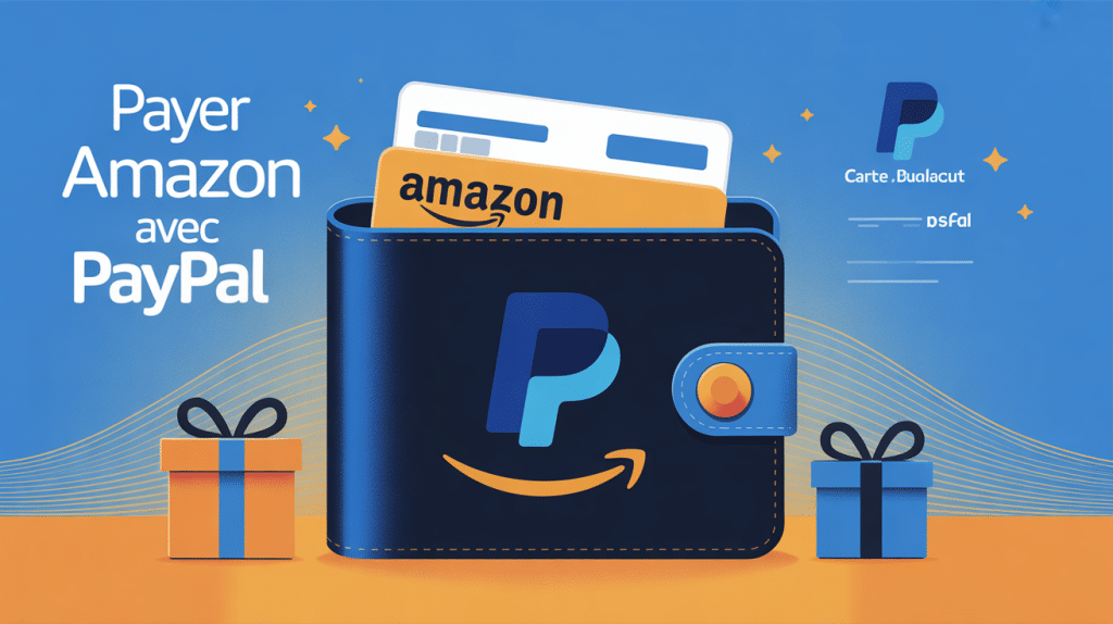 comment payer avec paypal sur amazon visuel portefeuille numérique