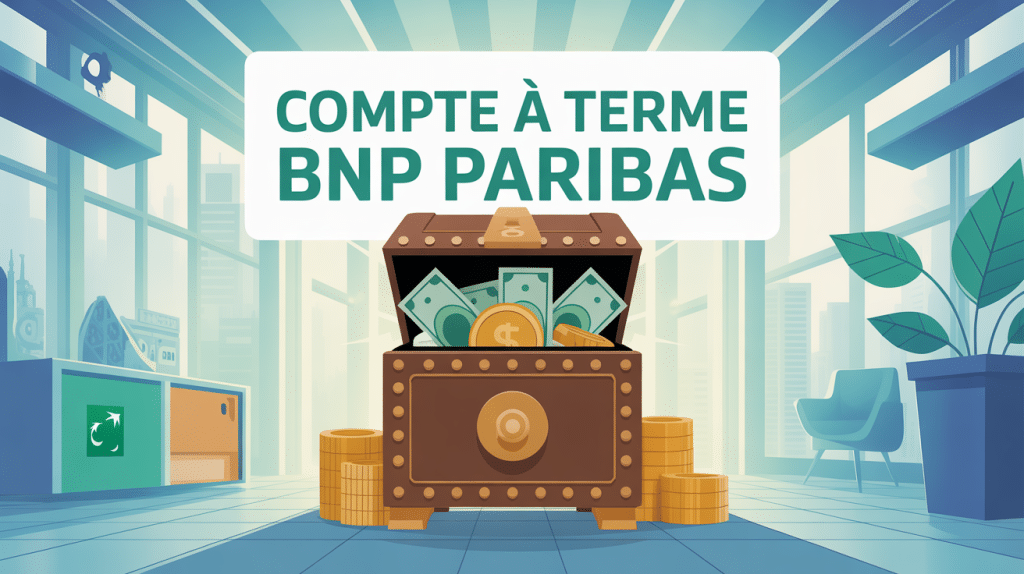 Illustration coffre-fort compte à terme BNP Paribas épargne