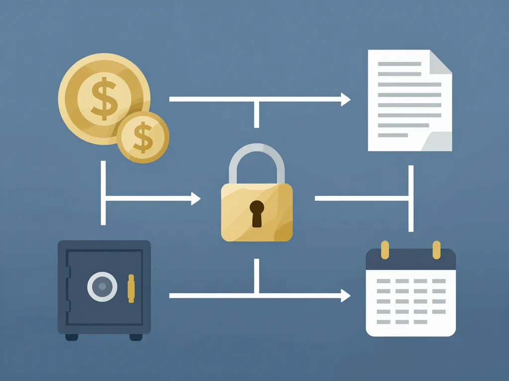 Diagramme concept compte à terme BNP Paribas fonctionnement