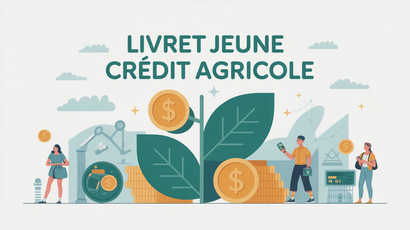 illustration credit agricole livret jeune pour les 12-25 ans en 2025