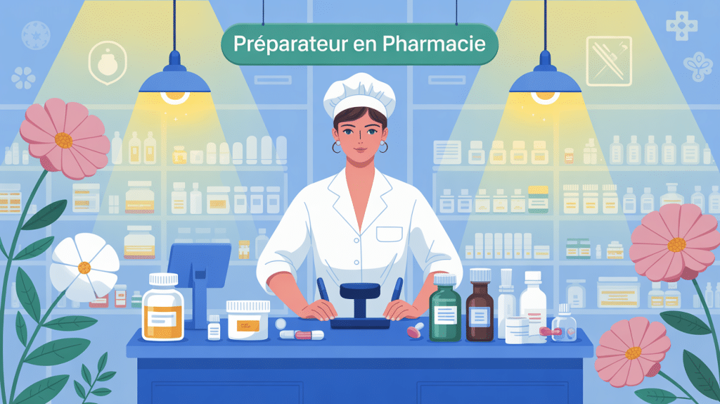 Devenir préparateur en pharmacie dans une officine moderne