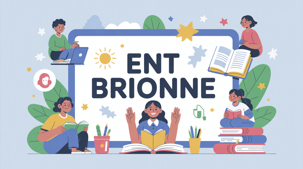illustration portail ent brionne élèves parents enseignants