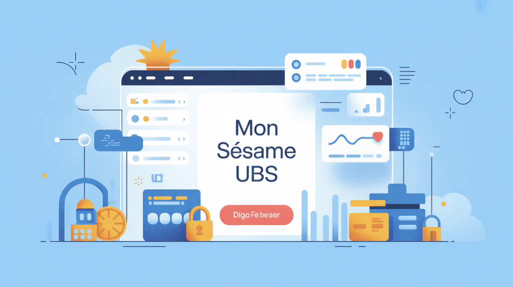 illustration mon sesame ubs espace sécurisé