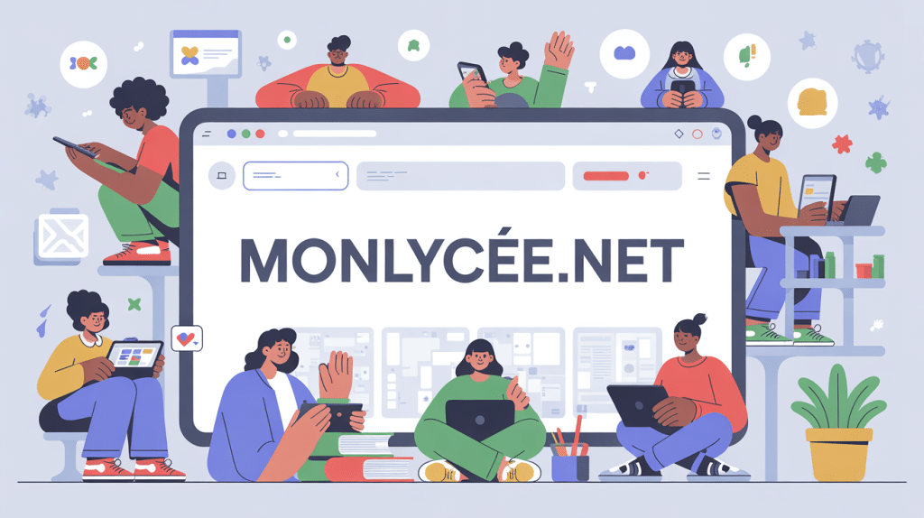 monlycée net lycée connecté élèves parents enseignants