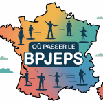 ou passer le bpjeps illustration carte France organismes