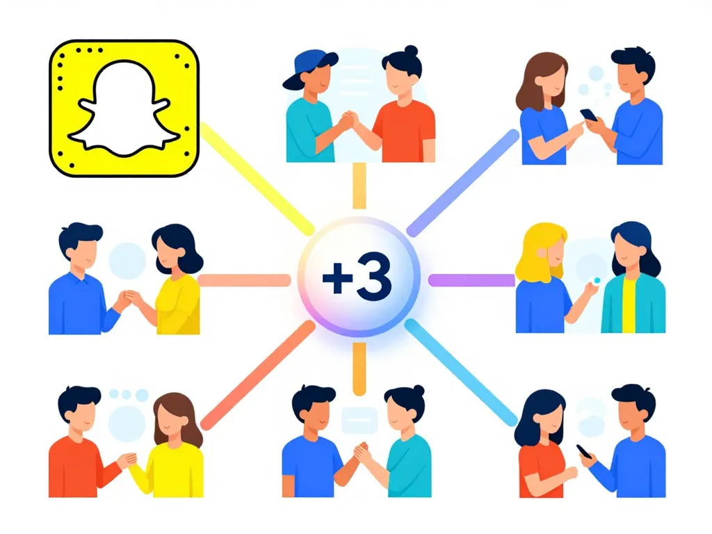 score snap qui augmente de 3 points impact activités snapchat