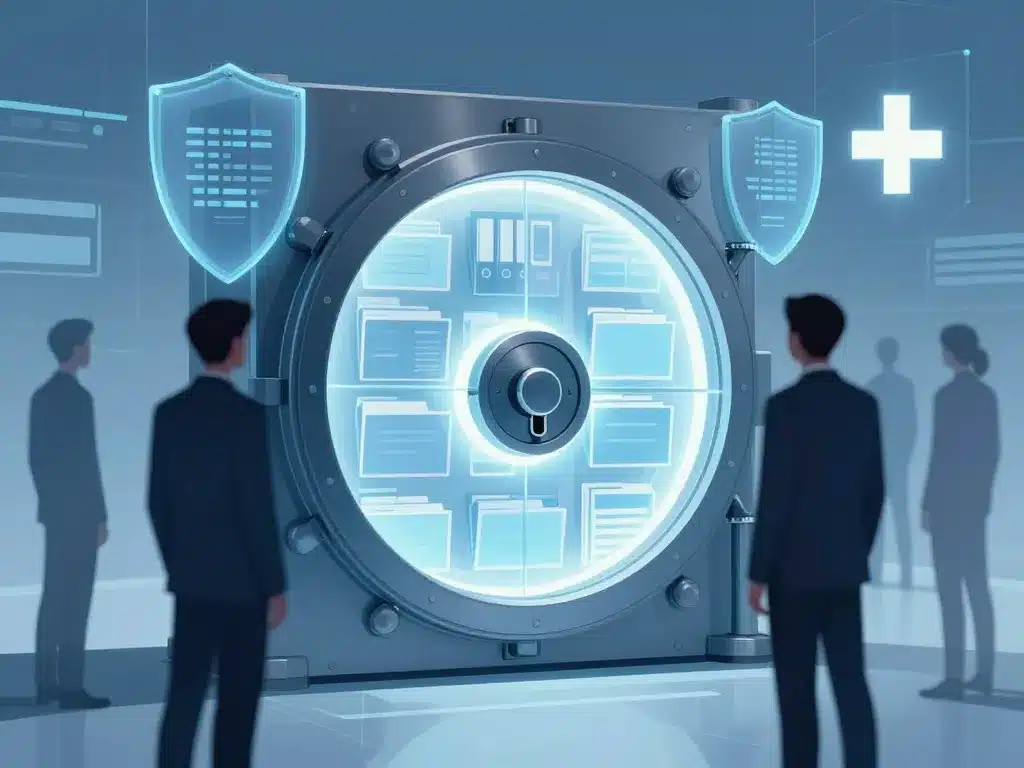 Metaphore sécurité swisstransfer protection de fichiers