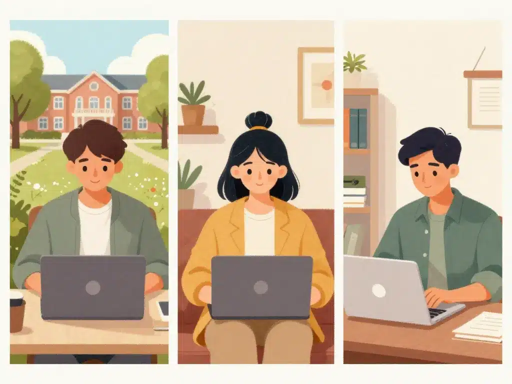 image taille ordinateur 15 pouces adapté étudiant télétravail créatif