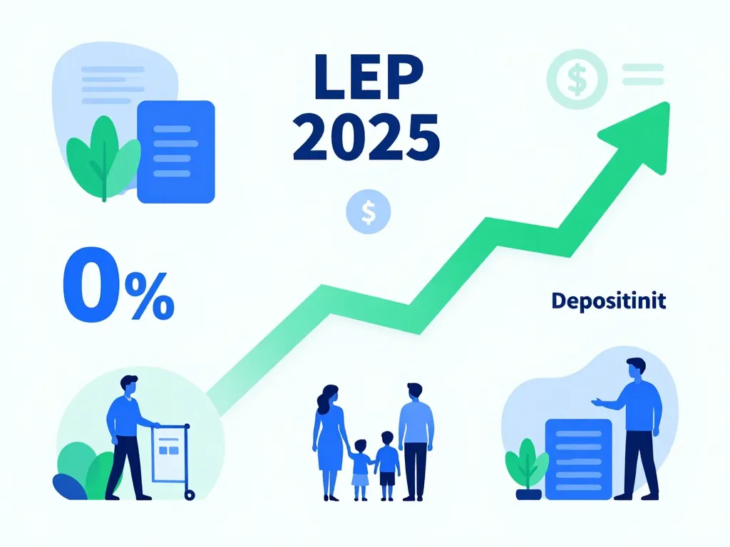 diagramme taux lep 2025 chiffres et conditions