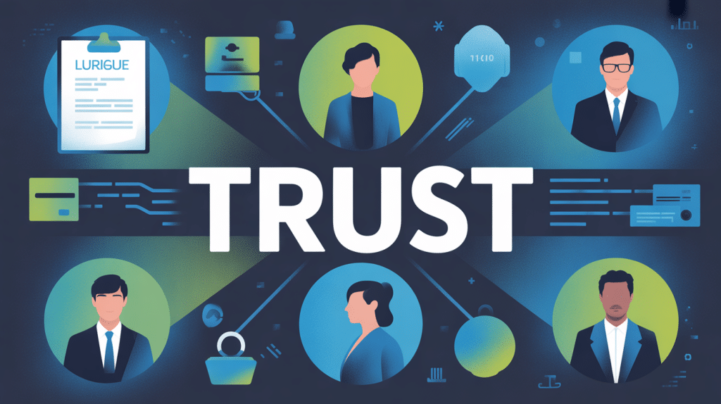 trust definition illustration droit finance management cybersécurité