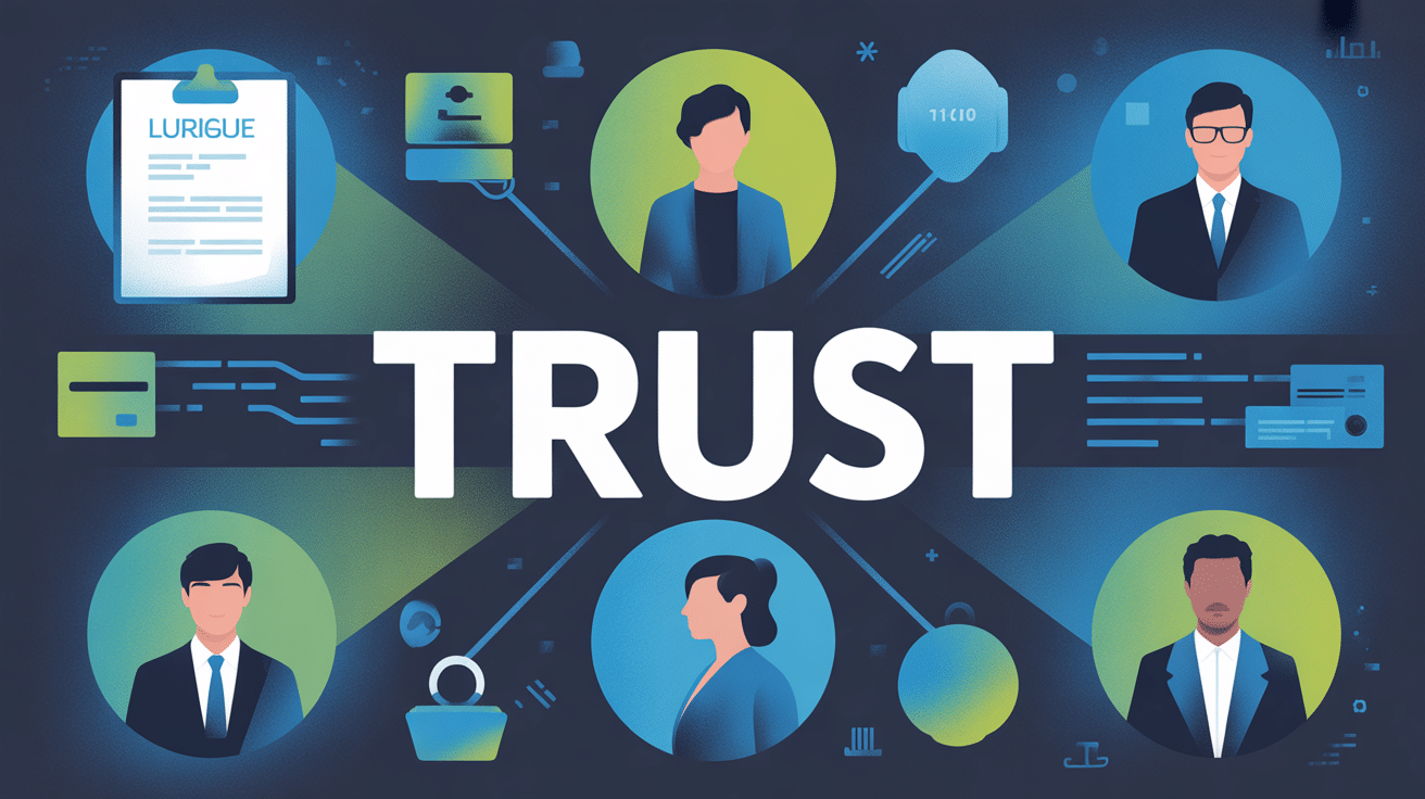 trust definition illustration droit finance management cybersécurité