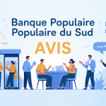 avis banque populaire du sud illustration accueil devant agence