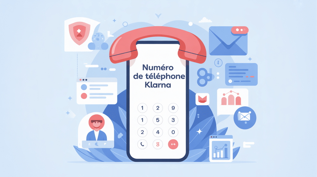 Comment contacter Klarna par téléphone illustration sécurisée