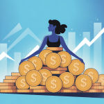Illustration devenir riche avec 10000 euros, réussite financière