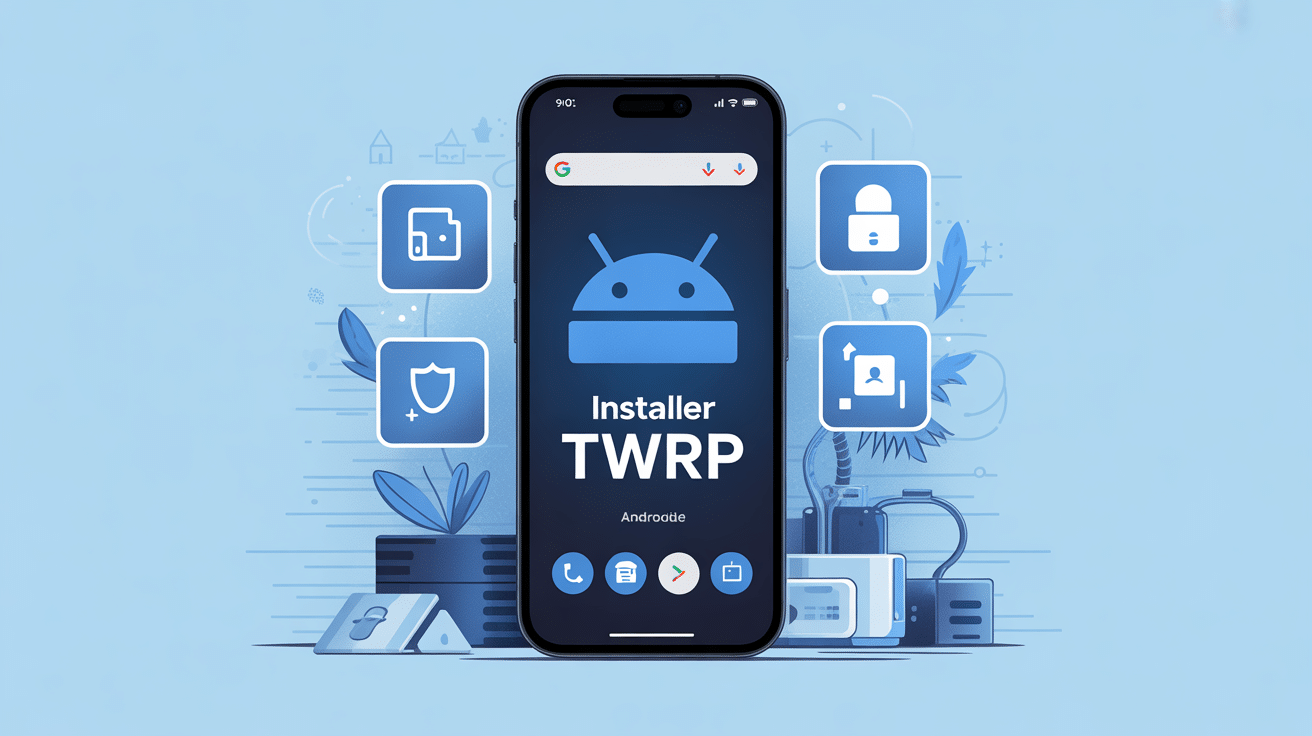 Installer TWRP illustration sécurité Android