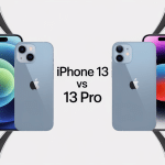 iPhone 13 vs 13 Pro image principale face à face