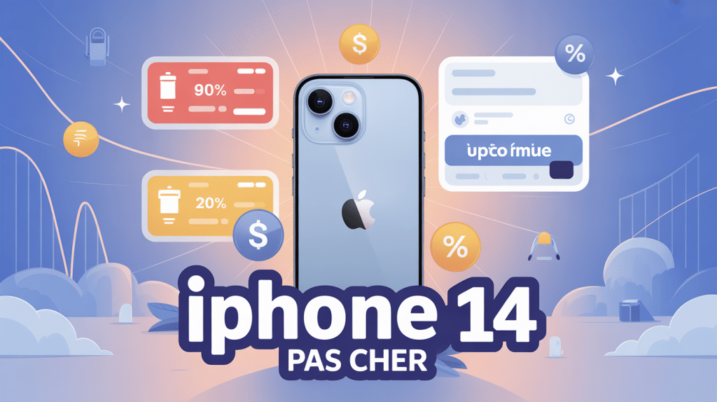 iPhone 14 pas cher achat malin illustration sécurité