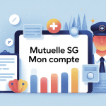 Illustration mutuelle sg mon compte gestion santé digital