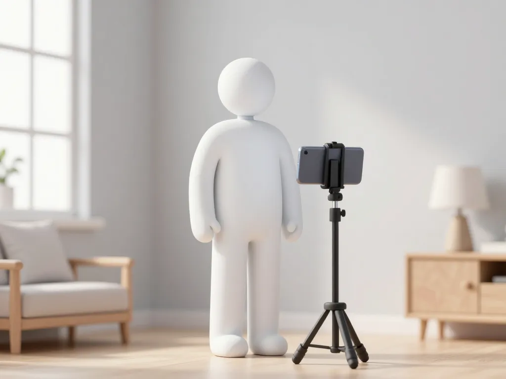 Schéma préparation lumière et fond prendre une photo d identité avec son téléphone