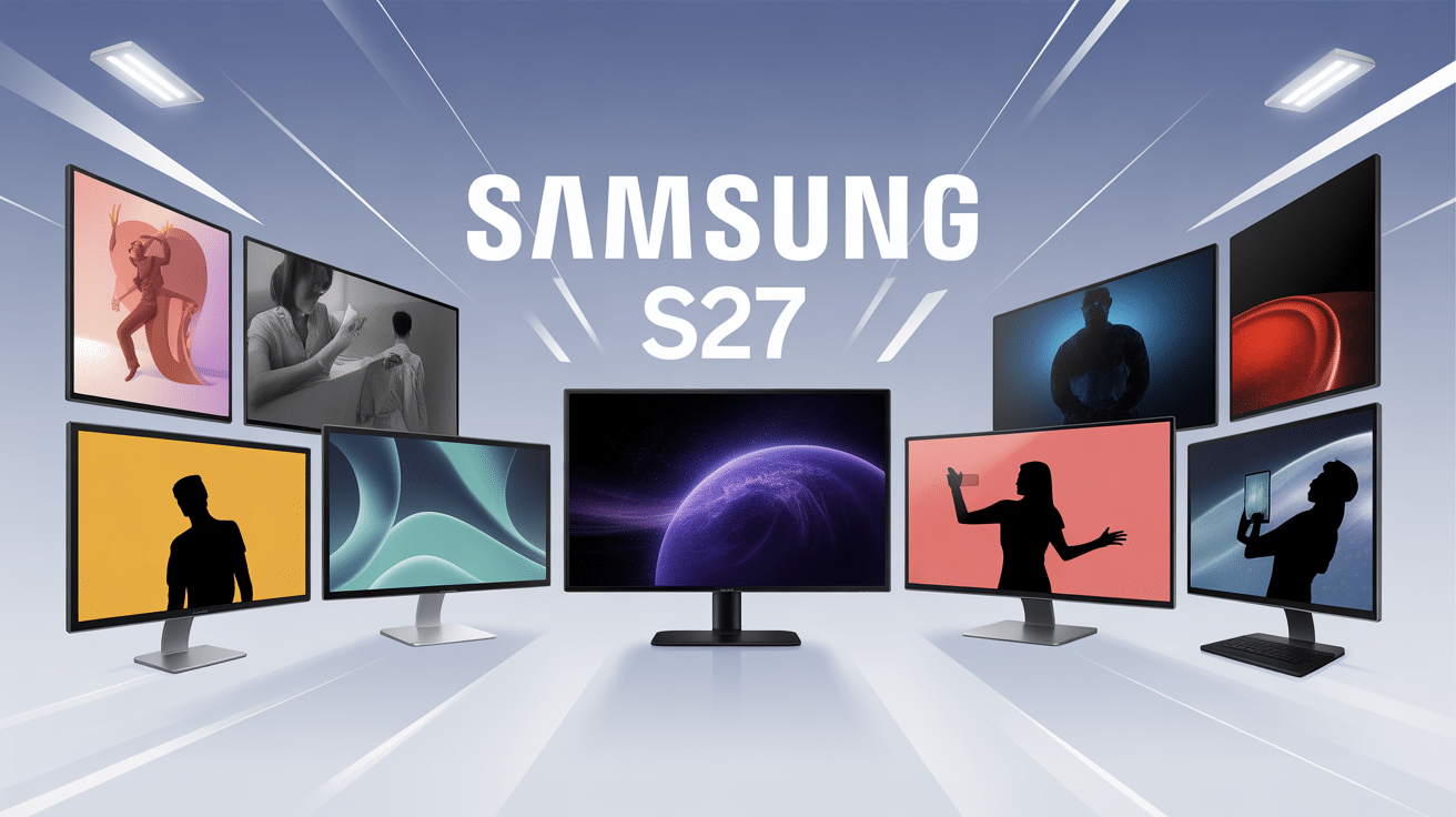 Samsung S27 écrans 27 pouces gaming bureautique création
