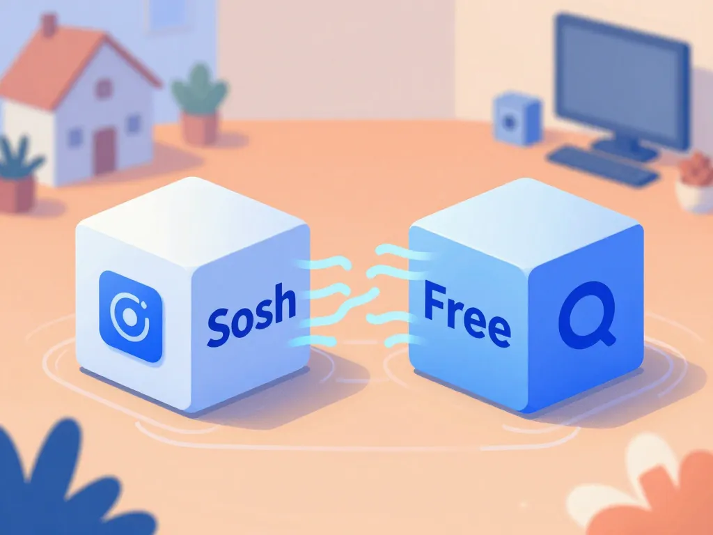 sosh ou free illustration différences box