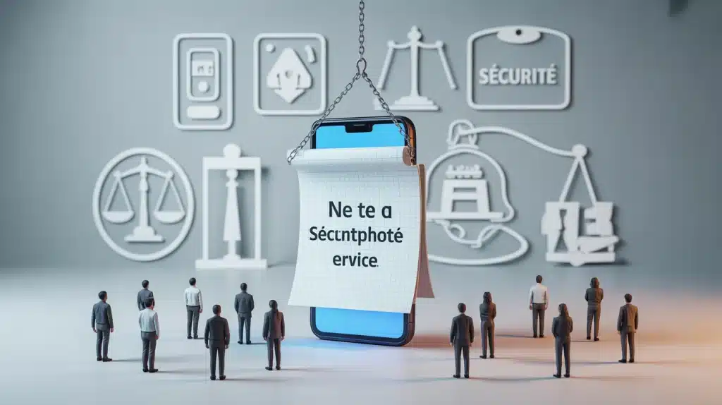 Note de service : usage du téléphone portable personnel au travail