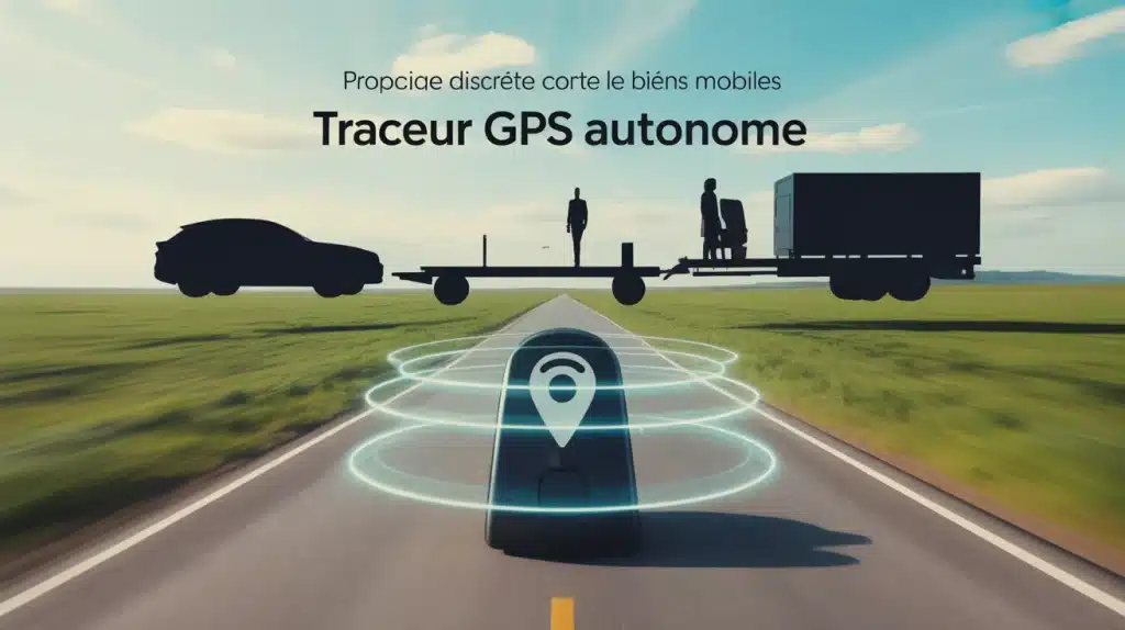Traceur GPS autonome pour protéger des biens mobiles
