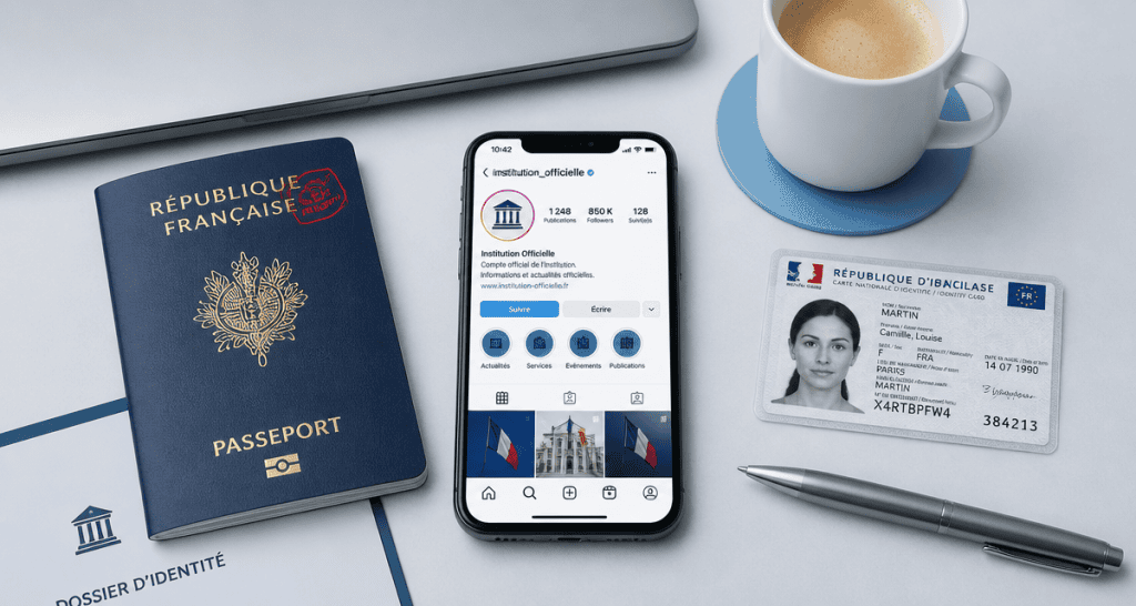 certif instagram badge bleu sur profil