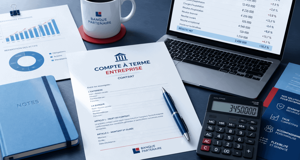 compte à terme pour entreprise contrat et bureau