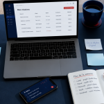 emploi pour independant bureau ordinateur carnet
