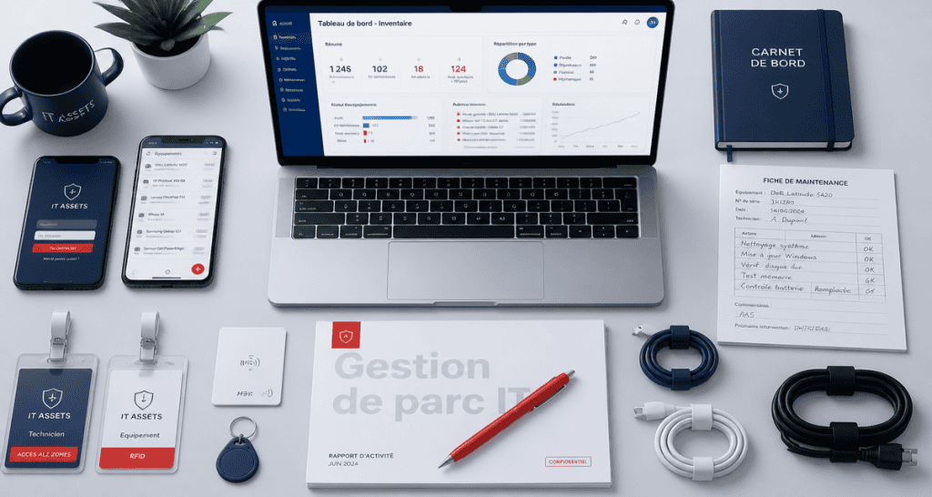 gestion de parc informatique bureau moderne
