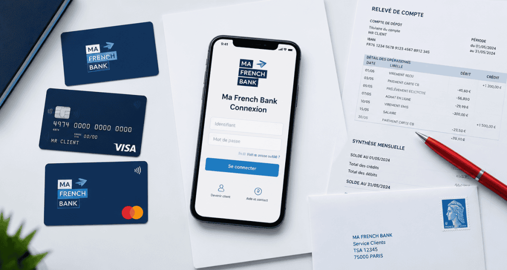 ma french bank connexion sur smartphone et bureau