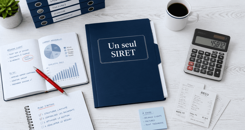 peut on avoir 2 micro entreprise dossier siret bureau
